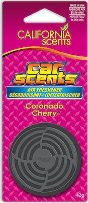 California Scents Air Freshener Can Console/Dashboard Car Scents Coronado Cherry 42gr