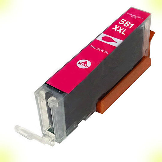Kompatible Tintenstrahldrucker-Tintenpatrone Canon CLI-581M XXL 830 Seiten 13ml Magenta 1Stück
