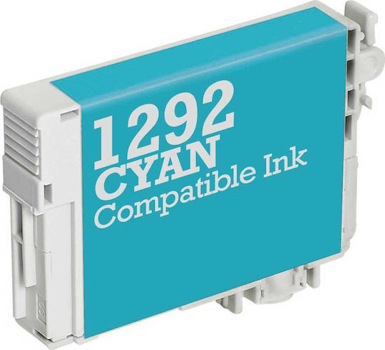 Compatible Inkjet Printer Ink Epson T1292 C13T129240 445 Pages 15ml Cyan 1pcs