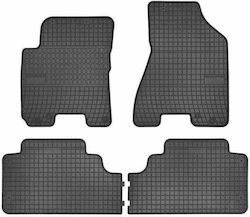 Frogum Set of Front and Rear Mats 4pcs from Rubber for Kia Sportage Hyundai Tucson Black