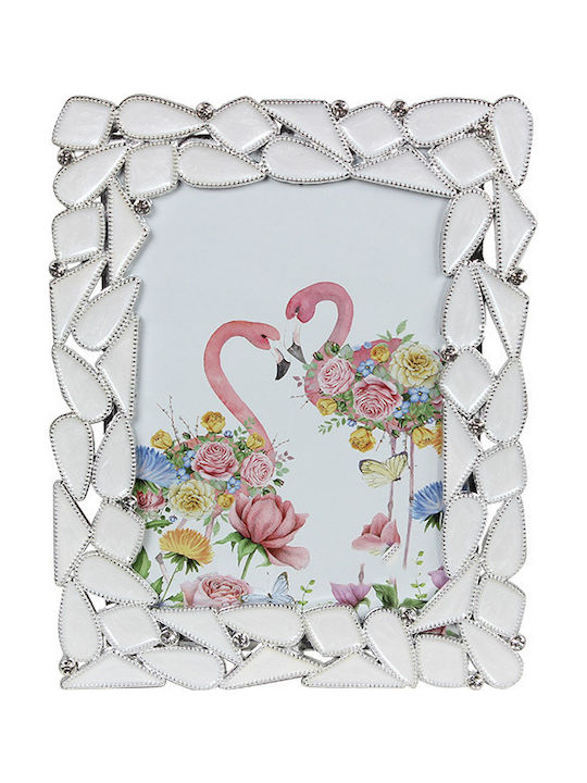 Keskor Photo Frame Plastic 13x18cm with White F...