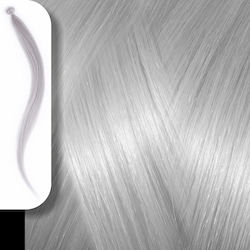 Yanni Extensions Extensie Keratin cu Păr Natural în Gri Culoare 50cm