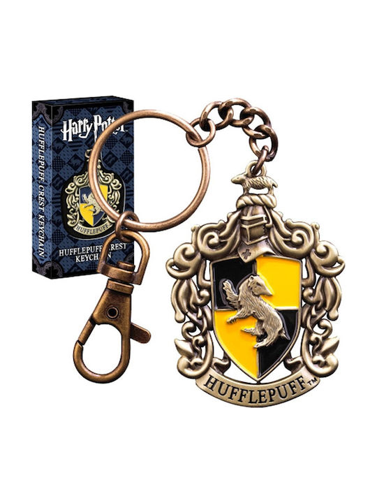 The Noble Collection Breloc Portofel Hufflepuff Metalic