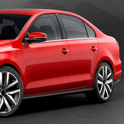 S-dizayn Διακοσμητικά Παραθύρων Αυτοκινήτου για Volkswagen Jetta 6τμχ
