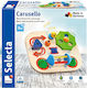 Selecta Babyspielzeug Carusello Feinmotorik-Tafel aus Holz mit Sounds für 0++ Monate