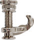Wittner Violin String Adjuster Βίδα σε Ασημί Χρώμα