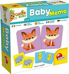 Lisciani Giochi Joc de Masă Carotina Baby Memo pentru 1 Jucător 80052