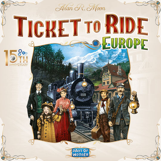 Επιτραπέζιο Παιχνίδι Ticket to Ride Europe 15th Anniversary για 2-5 Παίκτες 8+ Ετών (EN) Days of Wonder