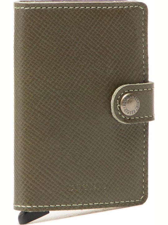 Secrid Miniwallet Δερμάτινο Ανδρικό Πορτοφόλι Κ...