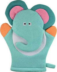 Standelli Baby Bath Glove Elephant Mint Elephant 1pcs