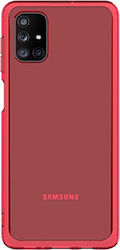 Araree M Cover Back Cover Silicone Red (Galaxy ...