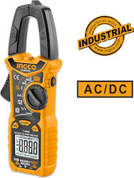 Ingco Αμπεροτσιμπίδα Ψηφιακή 600A AC DCM6005 με Ακροδέκτες