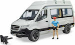 Bruder Αυτοκινητάκι Mercedes Sprinter Camper White with Figurine & Accessories για 3+ Ετών