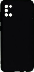 Forcell Forcell Silicone Lite Back Cover Σιλικόνης Μαύρο (Galaxy A31)