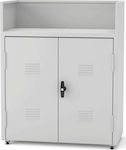 Thermogatz Metallic Storage Cupboard 80x40x100cm