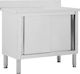 vidaXL Подготвителен шкаф с плъзгащи се врати 100x50x95см