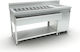 Inox Dobros Подготвителен шкаф с отварящи се врати 180x70x87см