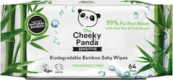 The Cheeky Panda Μωρομάντηλα 64τμχ The Cheeky Panda Μωρομάντηλα 64τμχ
