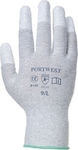 Portwest Gloves for Work Gray Polyurethane Electrostatics