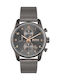 Boss Skymaster Men's Watch 44mm Chronograph Battery with Grey Stainless Steel Bracelet