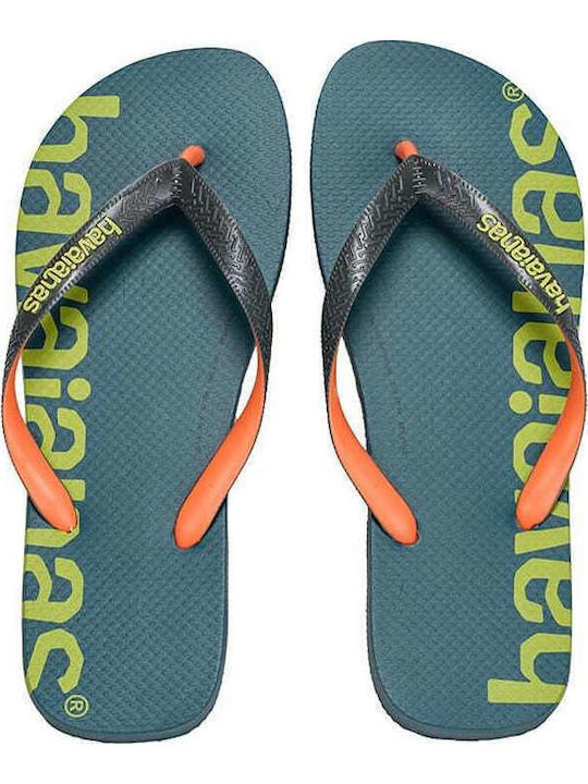 Lοgοmania Hightech Herren Flip Flops Blau