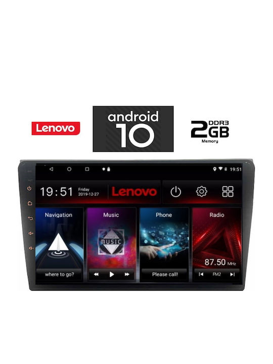 Lenovo IQ-AN X6704 Ηχοσύστημα Αυτοκινήτου για Audi A4 (Bluetooth/USB/AUX/WiFi/GPS) με Οθόνη Αφής 9"