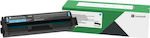 Lexmark 20N2XC0 Toner Laserdrucker Cyan Extra hohe Rendite 6700 Seiten