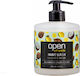 Open Cosmetics Kokosnuss & Zitrone Flüssige Seife mit Pumpe Kokosnuss 500ml