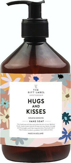 The Gift Label Hugs And Kisses Течен Сапун с Помпа 500ml