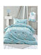 Rythmos Kids Quilts Semi Double Set with Pillowcase Astroworld Blue 160x240cm