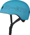 Micro Kids' Helmet for City Bike Blue Medium (52-56cm) Turquoise