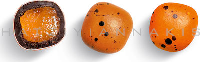 Χατζηγιαννάκης Κουφέτα Σαντορίνη σε Σχήμα Βότσαλο με Γεύση Πορτοκάλι-Σοκολάτα Πορτοκαλί 500gr