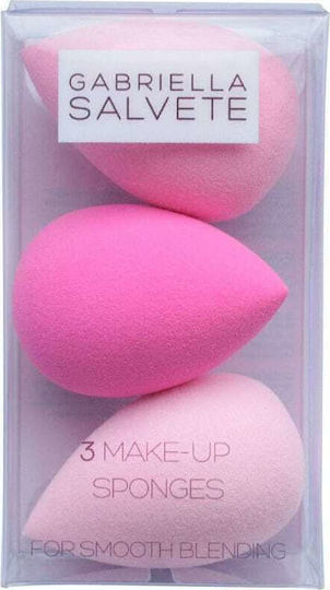 Gabriella Salvete Beauty Hall Make-up Pinsel & Schwämme Set für Stiftung 3 Stück