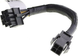 Akasa 4-Pin EPS - 8-Pin EPS Cable 0.15m Black (AK-CBPW10-15BK)