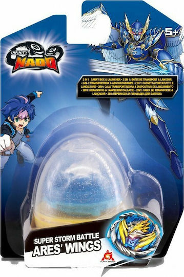 Just Toys Spinning Top V Egg Series for 5+ Years (Various Designs) 1pc