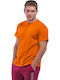 Bodymove Men's Short Sleeve T-shirt Orange