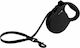 Alcott Foldable Dog Leash/Lead Strap with Small Tape 5m. Black in Black color 5m