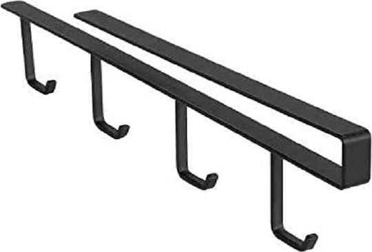 Wenko Becherständer Klea Metallisch 7x33x1,5cm Schwarze