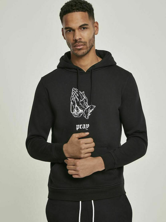 Mister Tee MT1022 Sweatshirt Fleece with Hood Black