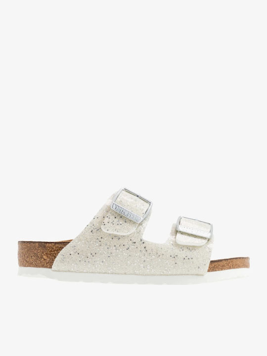 Birkenstock Kids' Sandals Arizona Anatomic White