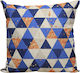 Ilis Home Decorative Pillow Case 121908 Blue 45x45cm. 12131