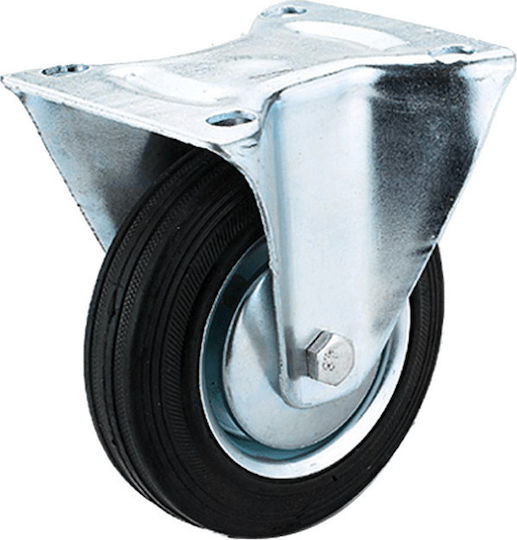 JB 502.000.000.100 Ρόδα Βιομηχανική Μαύρη 100x26mm