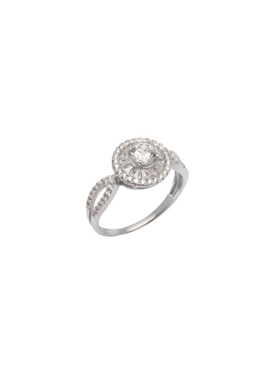 silverline, Silver Women's Solitaire Ring