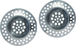 Wenko 4920302100 Φίλτρα Νεροχύτη Inox 2τμχ