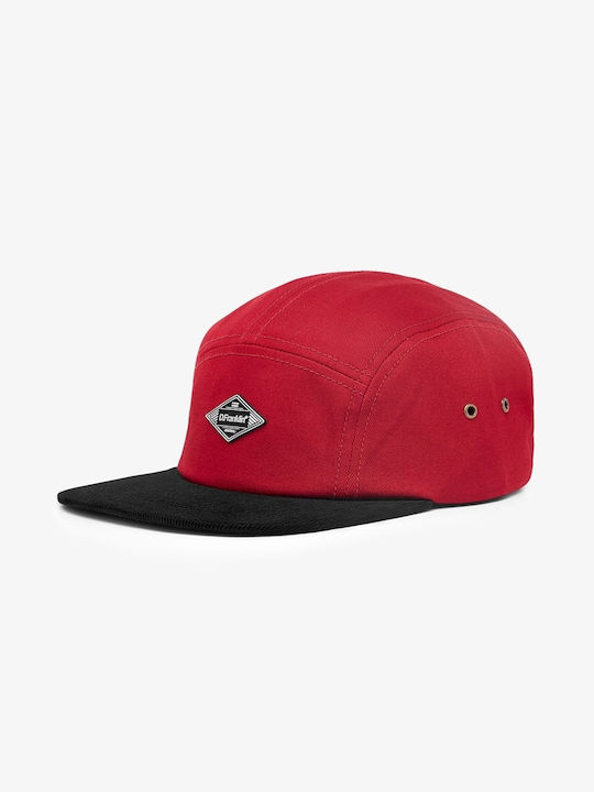 D.Franklin Women's Snapback Cap Red