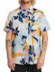 Sundays Short-sleeved Cotton Shirt Floral Multicolour