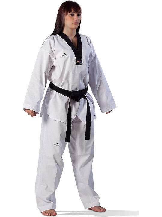 adidas Champion ΙΙΙ Στολή Taekwondo Ενηλίκων/Παιδική Λευκή