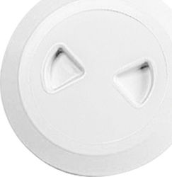 Lalizas Round Boat Deck Door with 108mm Diameter White