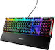 SteelSeries Apex 7 Tastatură Mecanică de Gaming cu SteelSeries Brown întrerupătoare și Taste iluminate (Engleză US) Negru