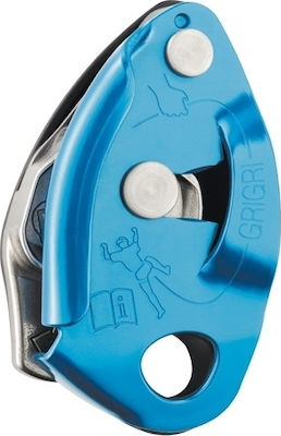 Petzl Grigri D014BA02 Klettersteigbremse Light Blue Belay Device